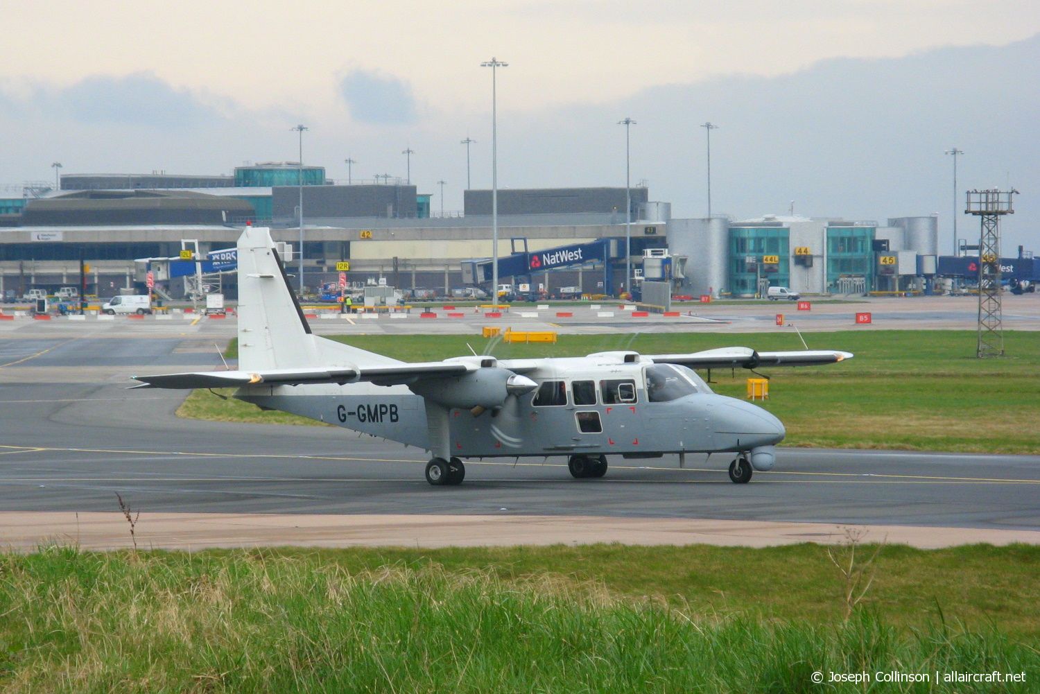 G-GMPB · Britten-Norman BN-2T-4S Defender 4000 · (EGCB)