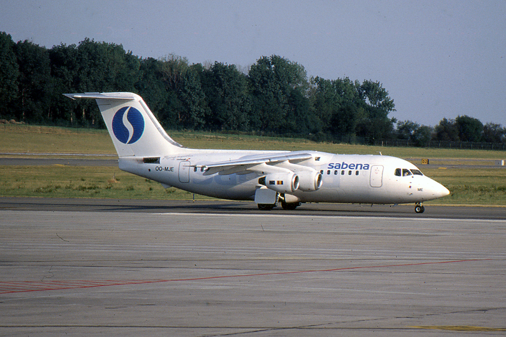 OO-MJE · British Aerospace BAe-146-200 · (BRU / EBBR)