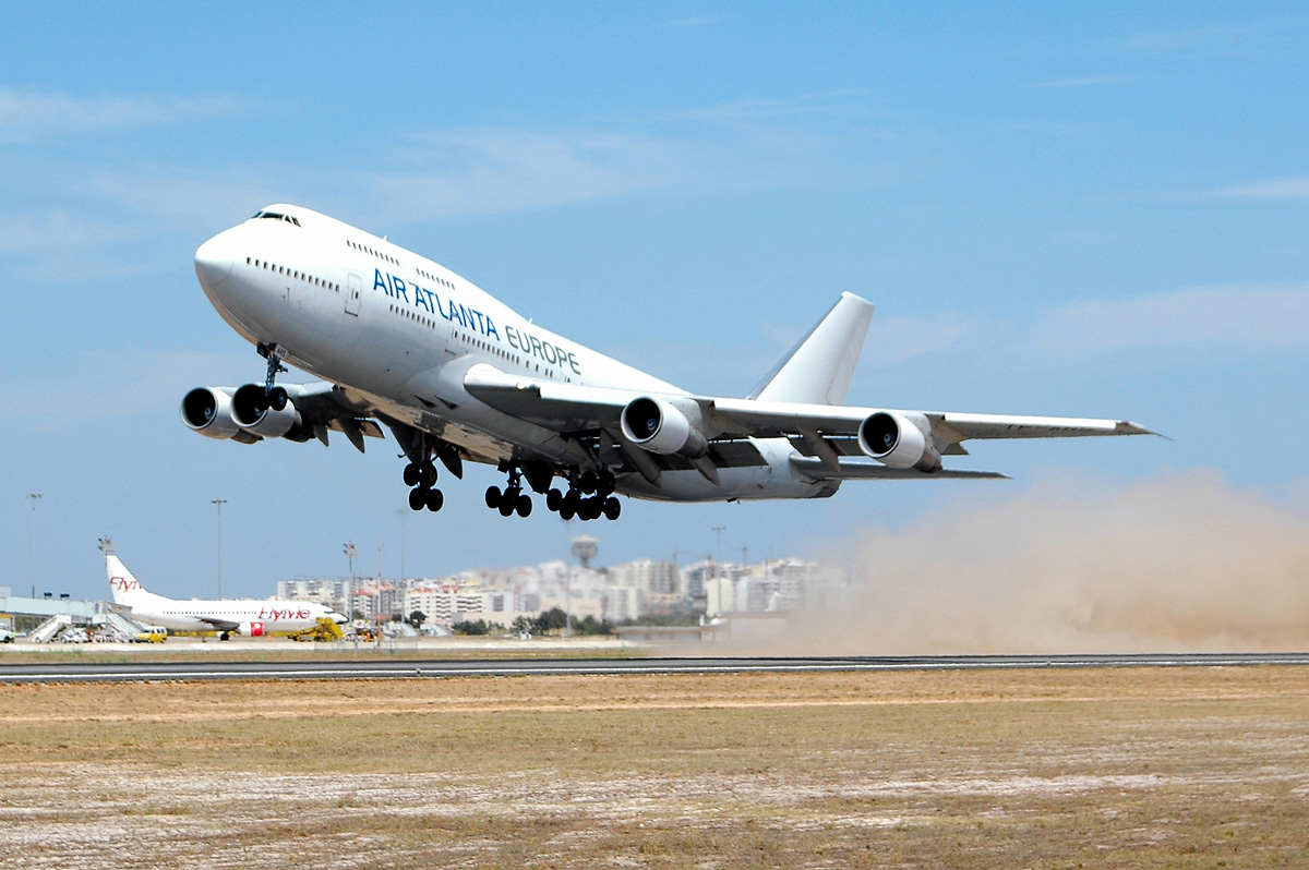 TF-ARS · Boeing 747-357 · (FAO / LPFR)