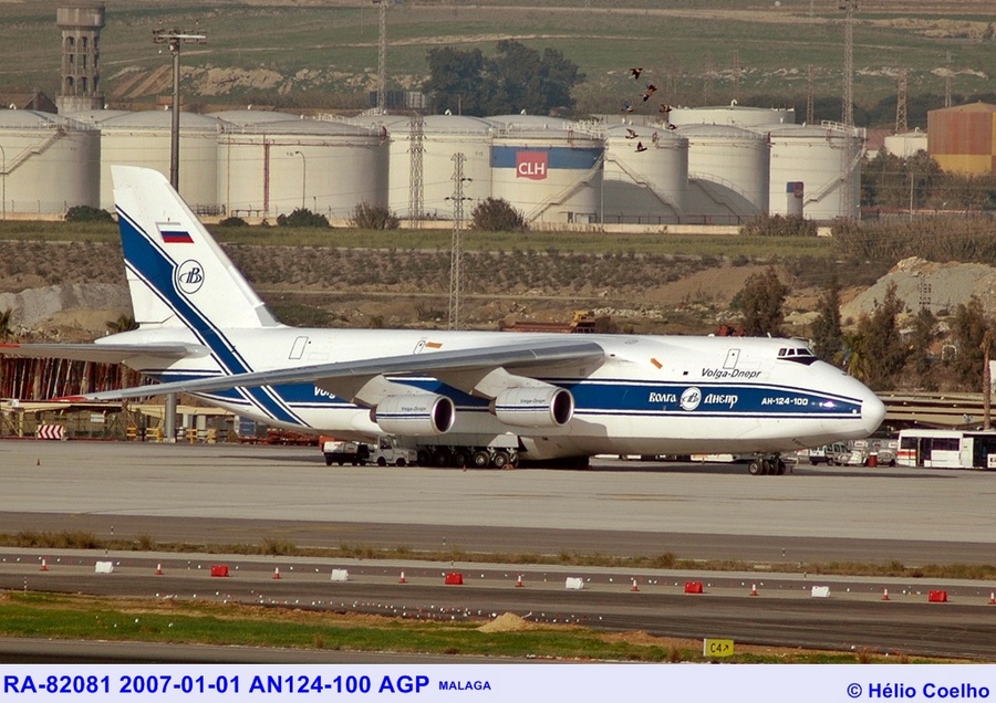 RA-82081 · Antonov An-124-100 Ruslan · (AGP / LEMG)