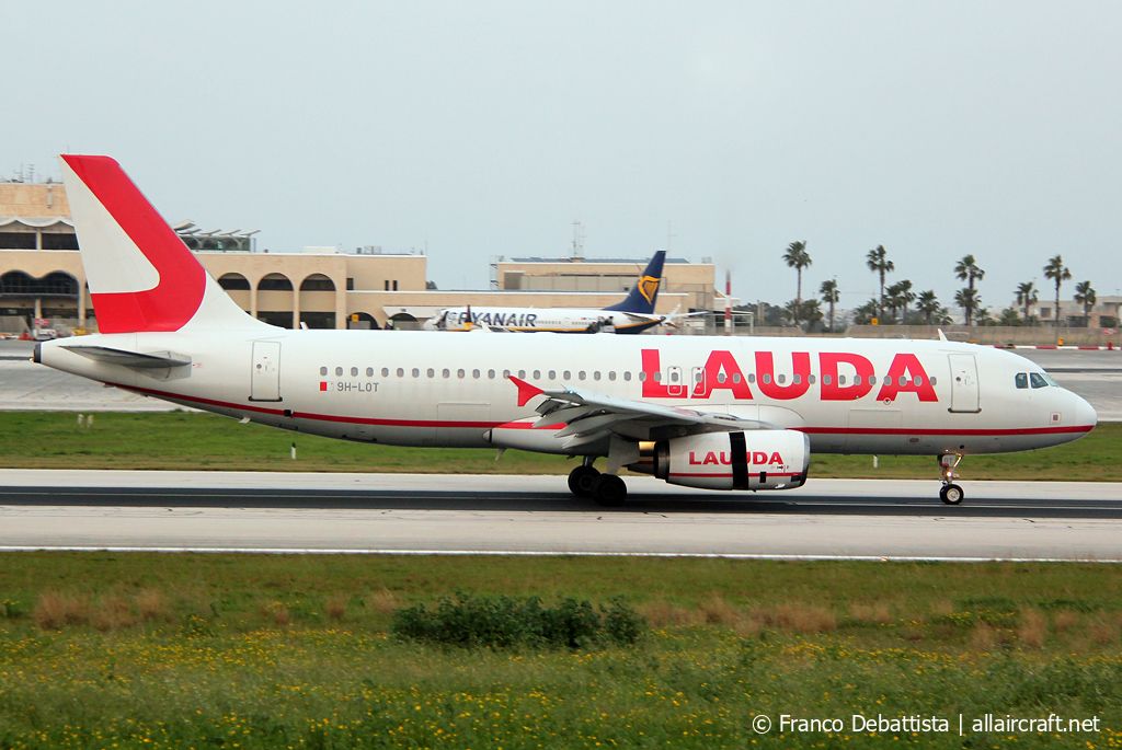9H-LOT · Airbus A320-232 · (MLA / LMML)