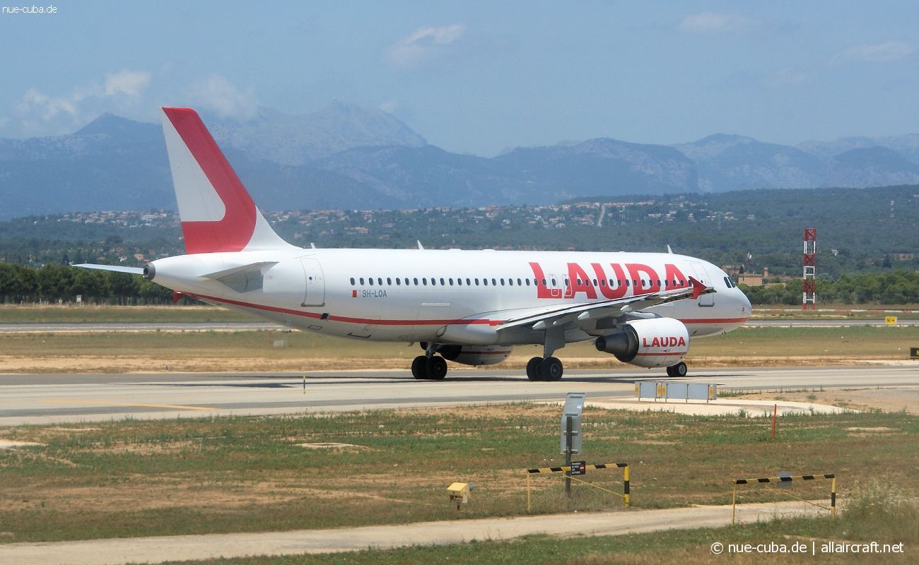 9H-LOA · Airbus A320-214 · (PMI / LEPA / LESJ)