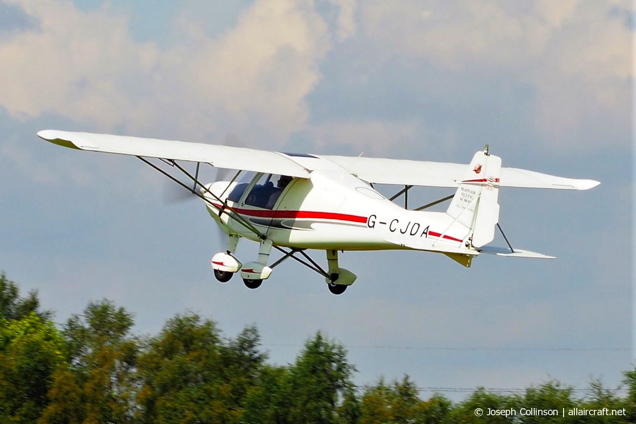 G-CJDA · Comco Ikarus C42 FB80 · (EGCB)