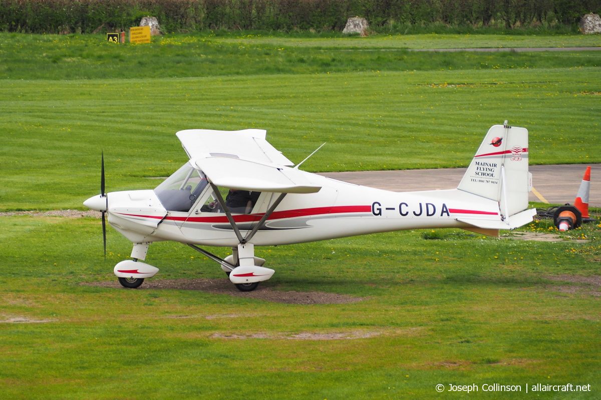 G-CJDA · Comco Ikarus C42 FB80 · (EGCB)