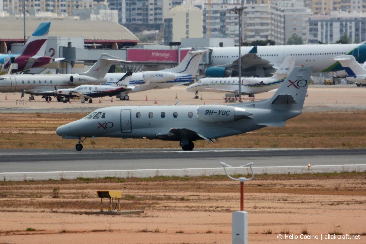 9H-XOC · Cessna 560XL Citation XLS · (FAO / LPFR)