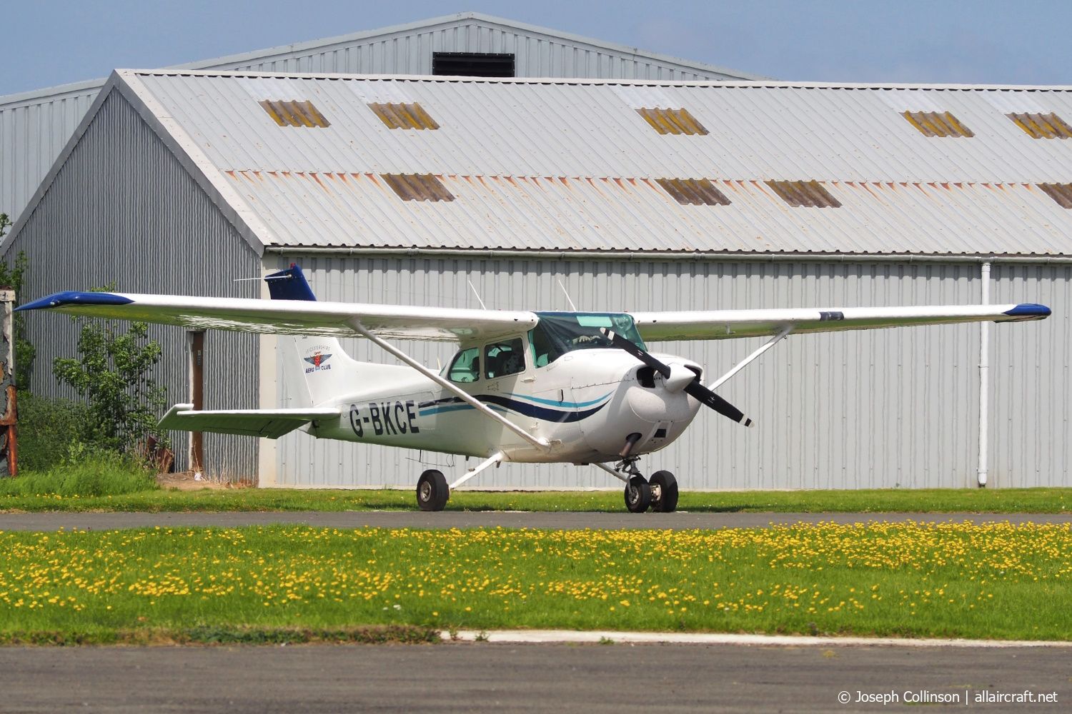 G-BKCE · Reims-Cessna F172P Skyhawk · (EGBG)