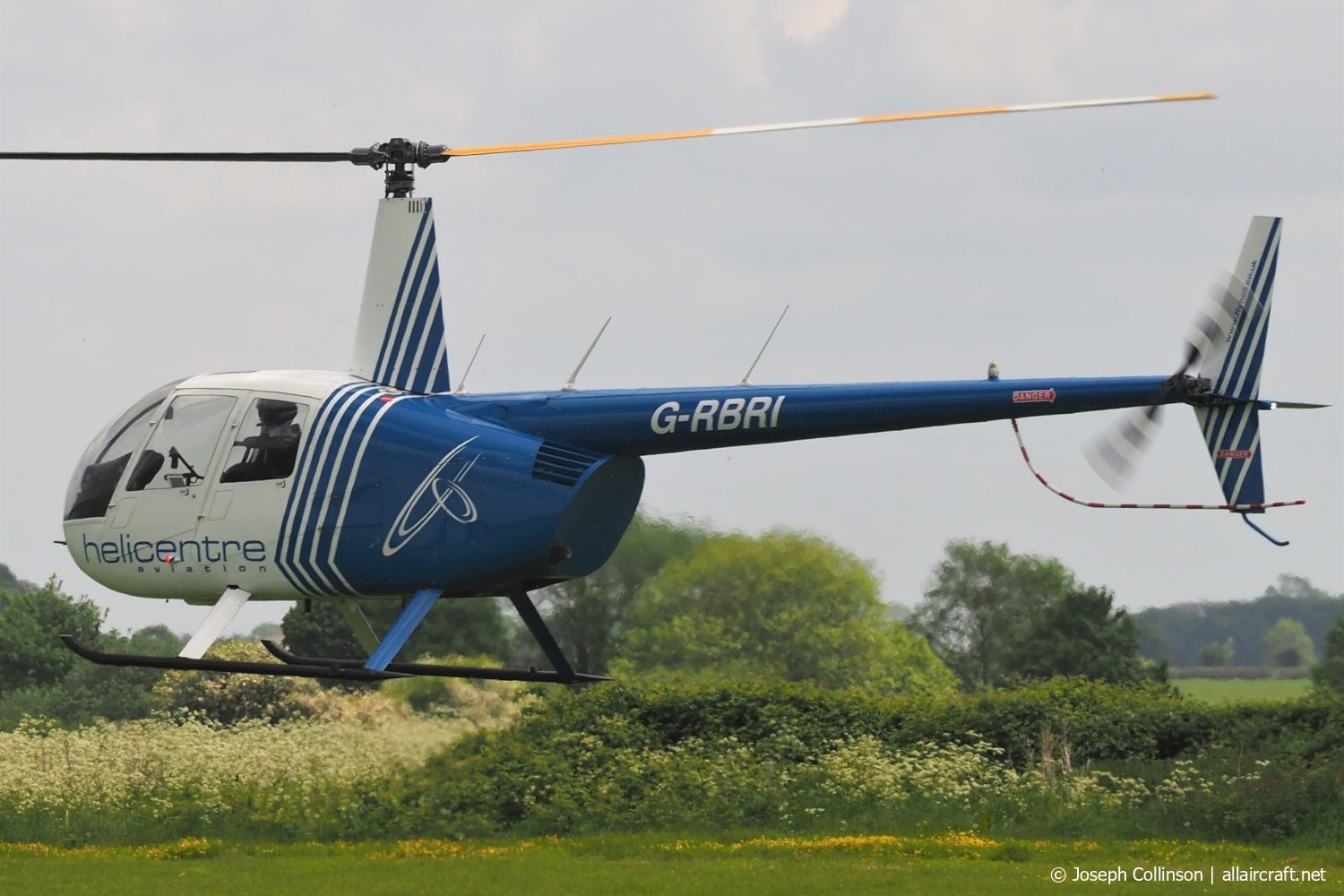 G-RBRI · Robinson R44 Raven II · (EGBG)