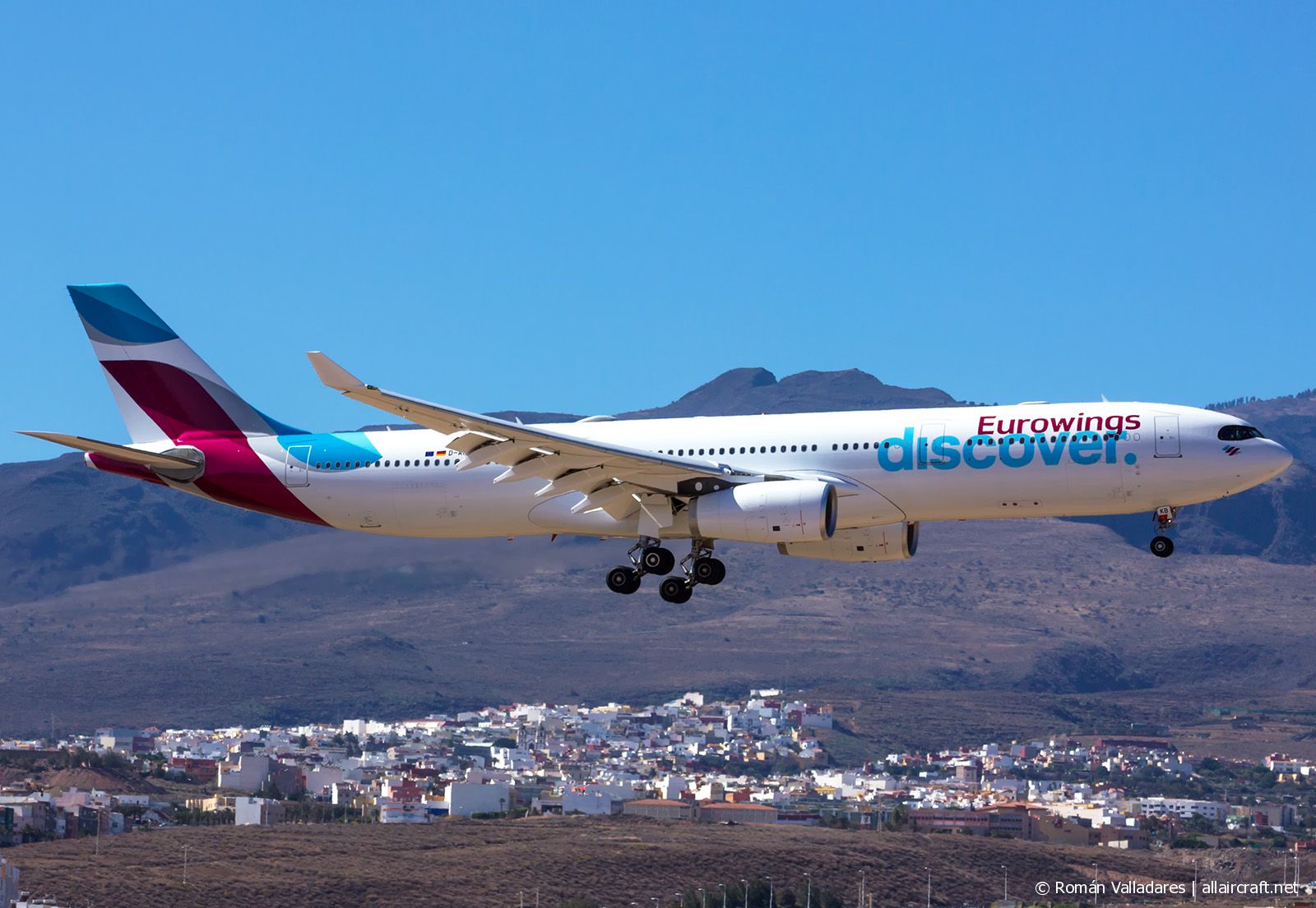 D-AIKB · Airbus A330-343 · (LPA / GCLP)