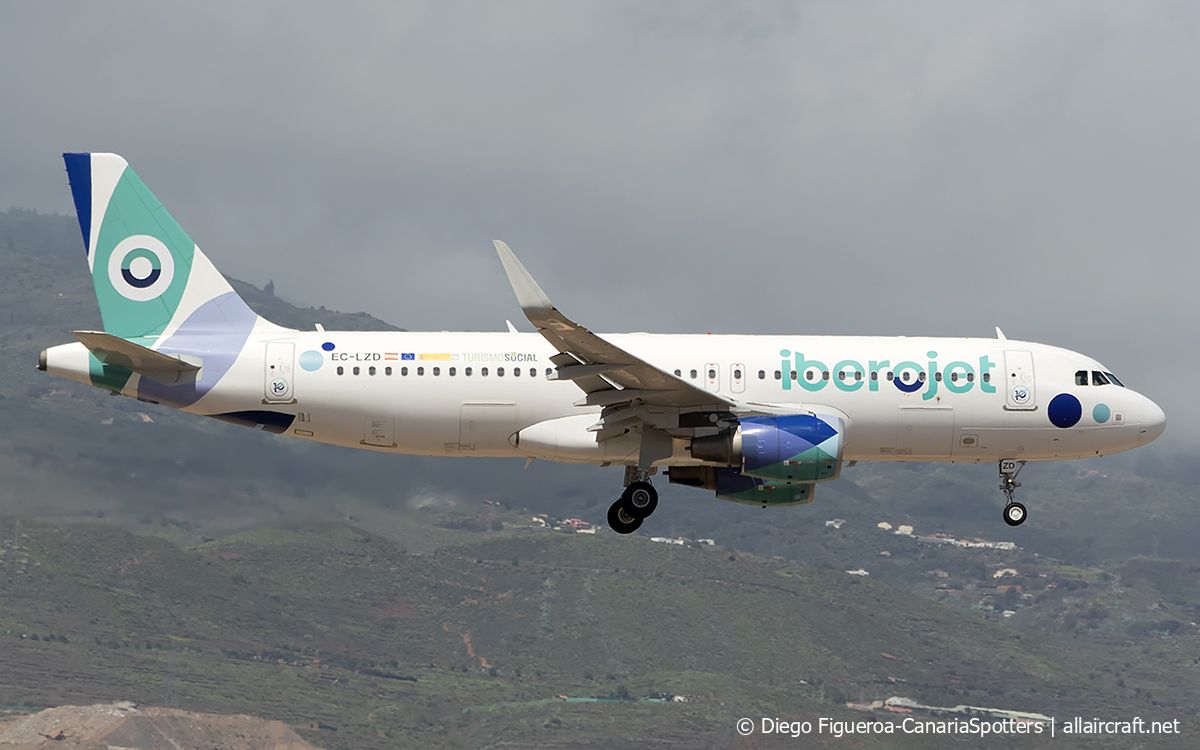 EC-LZD · Airbus A320-214(WL) · (LPA / GCLP)