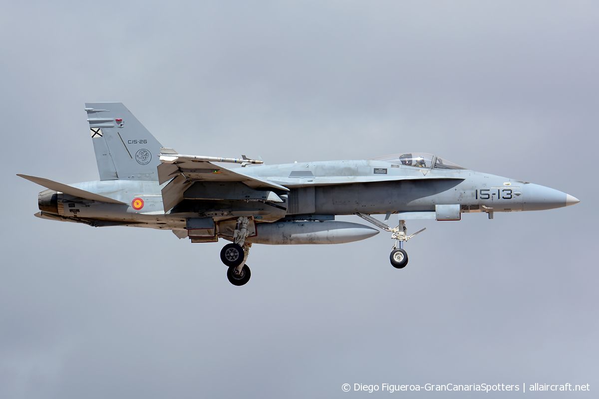 C.15-26 · McDonnell Douglas EF-18A+ Hornet · (LPA / GCLP)