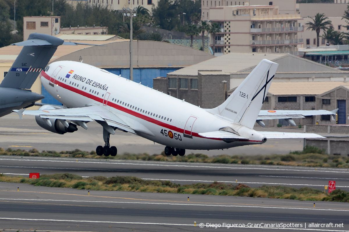 T.22-1 / 45-50 · Airbus A310-304 · (LPA / GCLP)