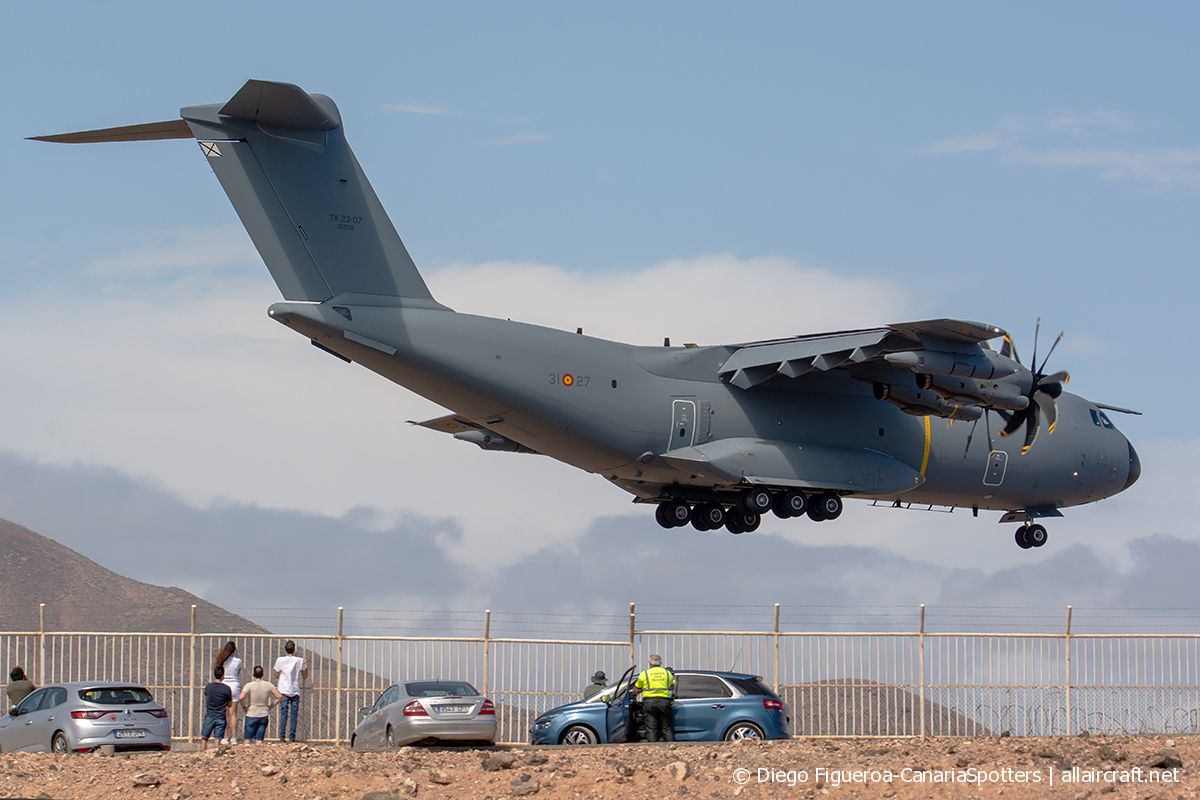 TK.23-07 · Airbus A400M-180 · (LPA / GCLP)