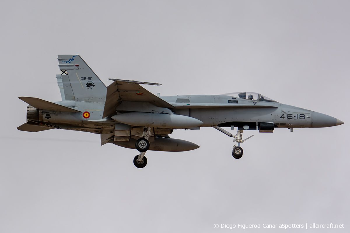 C.15-90 · McDonnell Douglas F/A-18A Hornet · (LPA / GCLP)