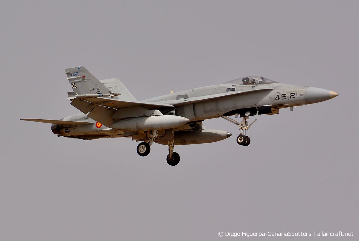 C.15-93 / 46-21 · McDonnell Douglas A/F-18A Hornet · (LPA / GCLP)