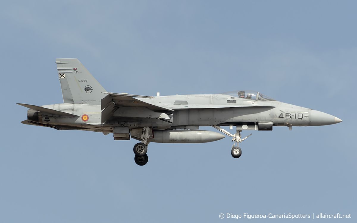 C.15-90 · McDonnell Douglas F/A-18A Hornet · (LPA / GCLP)