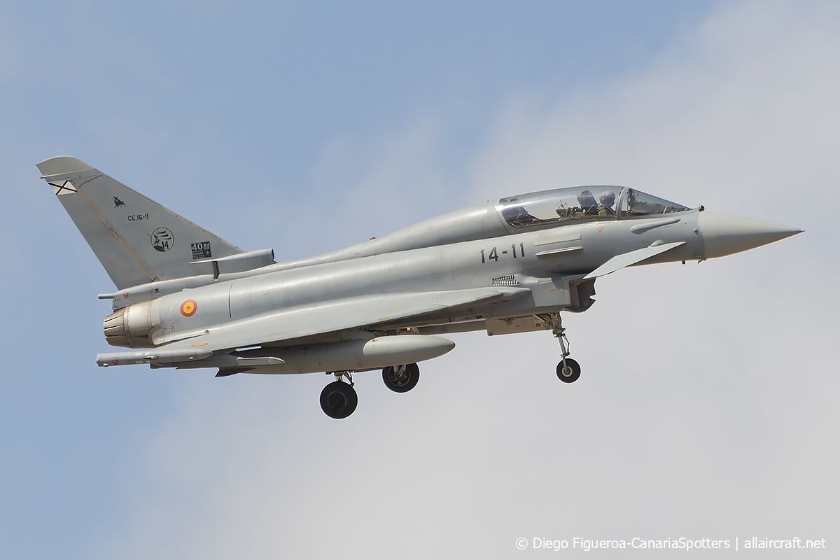 CE.16-11 · Eurofighter EF-2000 Typhoon T · (LPA / GCLP)