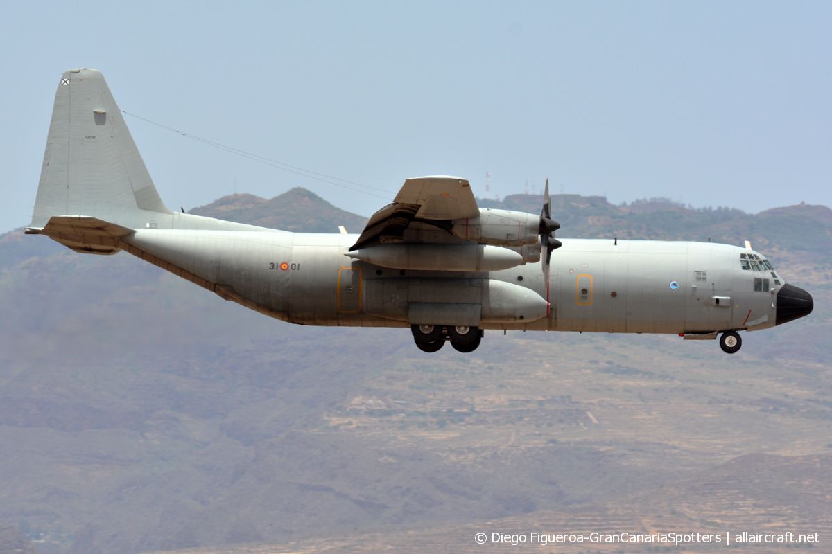 TL.10-01 / 31-01 · Lockheed C-130H-30 Hercules · (LPA / GCLP)