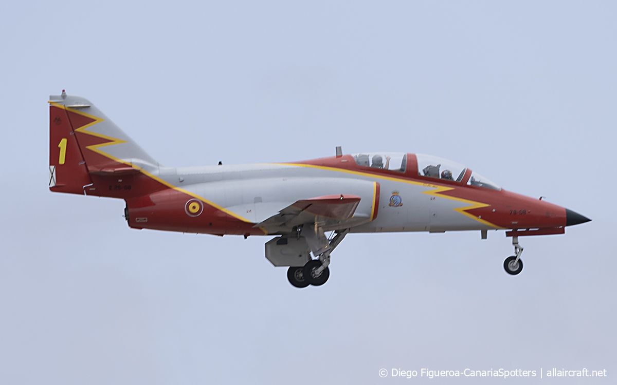E.25-08 · CASA C-101EB Aviojet · (LPA / GCLP)