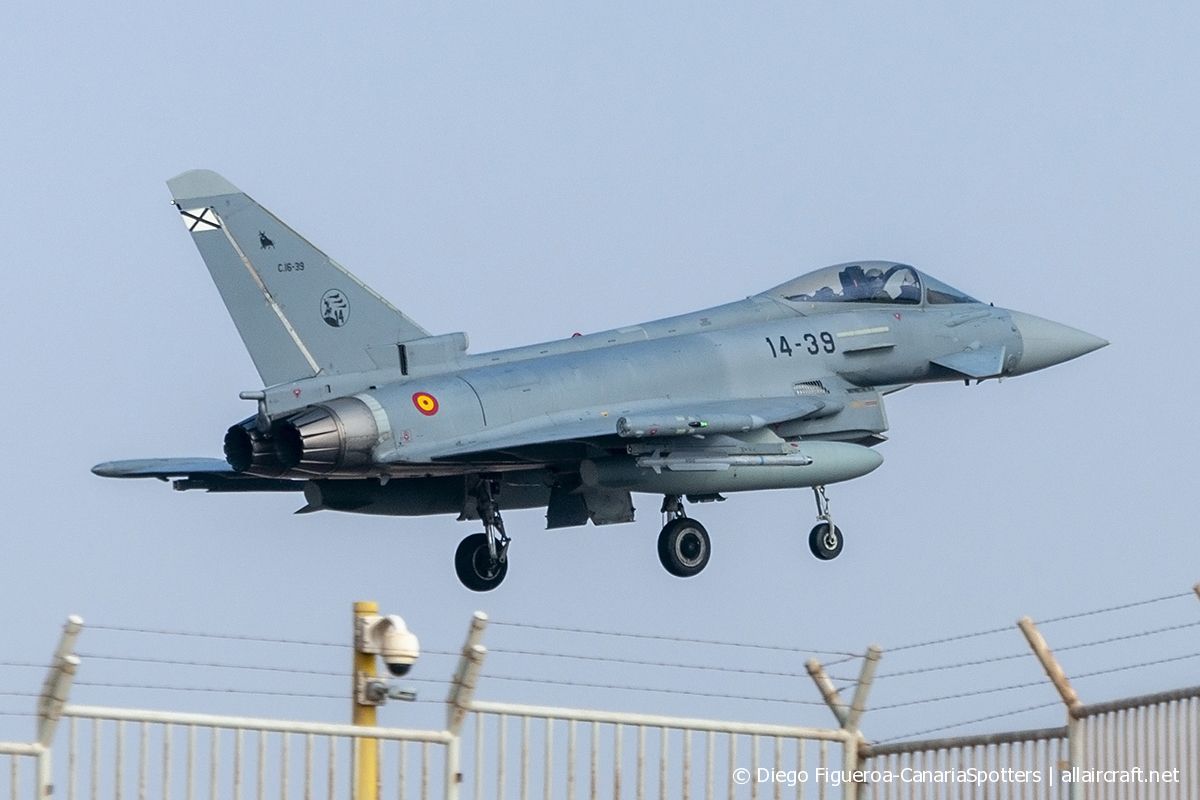 C.16-39 · Eurofighter EF-2000 Typhoont · (LPA / GCLP)
