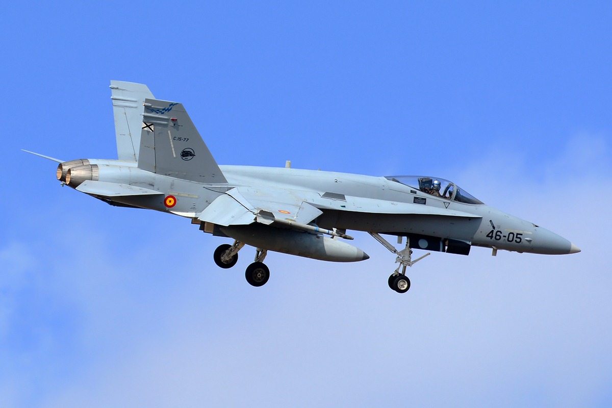 C.15-77 / 46-05 · McDonnell Douglas F/A-18A Hornet · (LPA / GCLP)