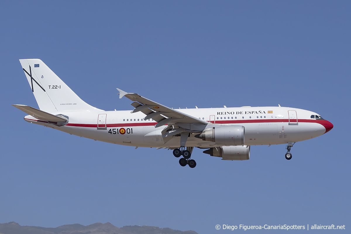 T.22-1 · Airbus A310-304 · (LPA / GCLP)