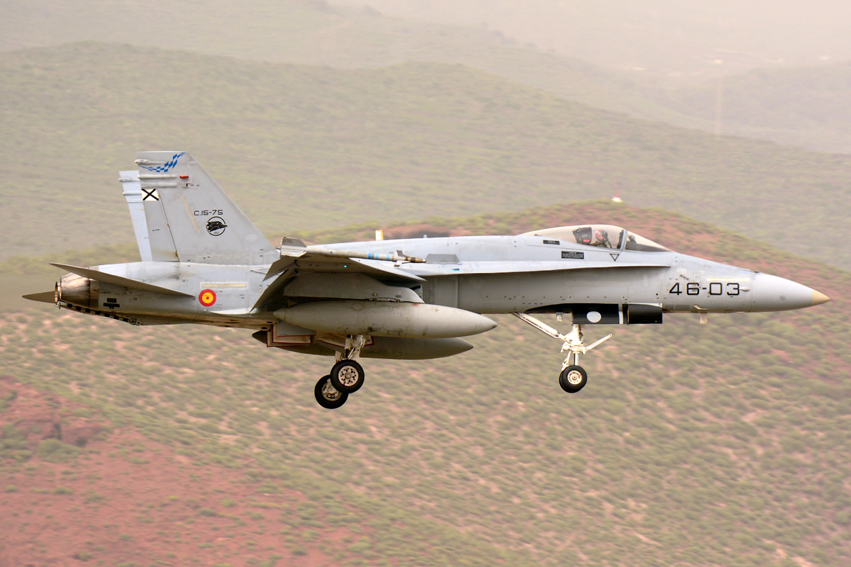 C.15-75 / 46-03 · McDonnell Douglas A/F-18A Hornet · (LPA / GCLP)
