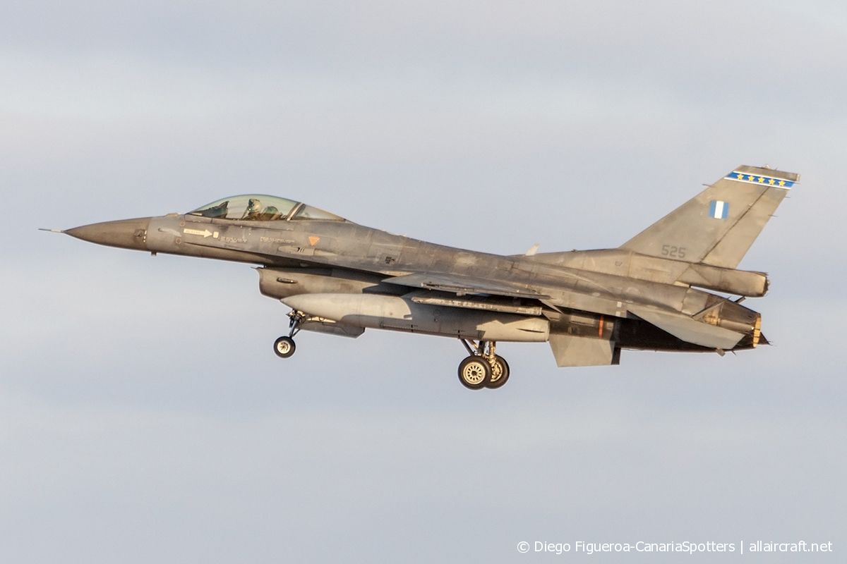 525 · General Dynamics F-16C Fighting Falcon · (LPA / GCLP)