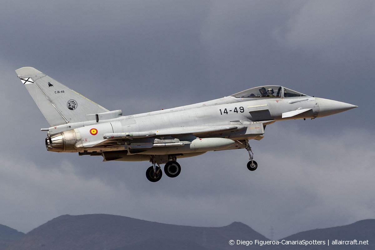 C.16-49 · Eurofighter EF-2000 Typhoon S · (LPA / GCLP)