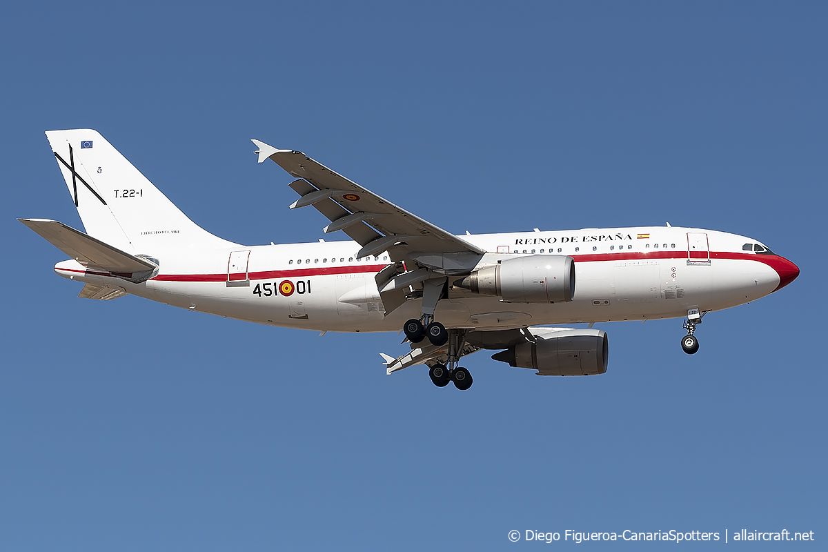 T.22-1 · Airbus A310-304 · (LPA / GCLP)