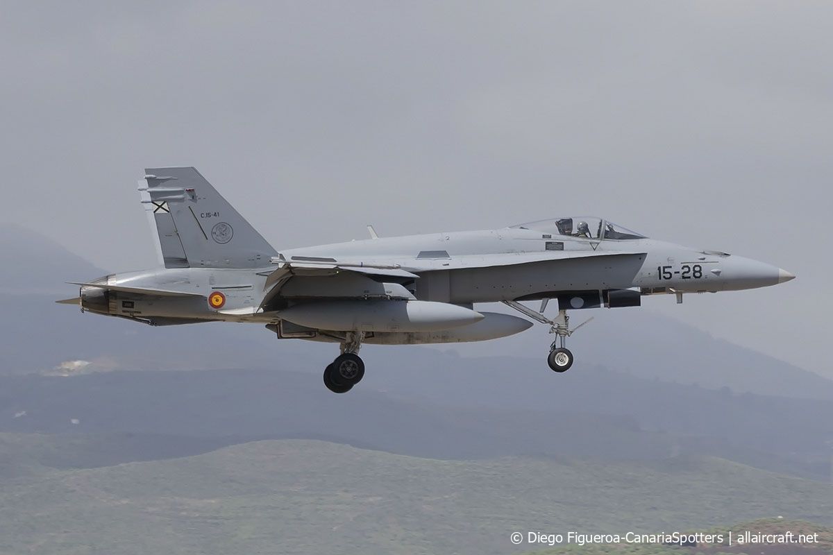 C.15-41 · McDonnell Douglas EF-18A Hornet · (LPA / GCLP)