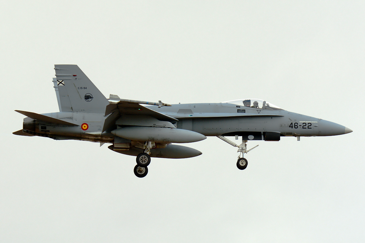 C.15-84 / 46-12 · McDonnell Douglas F/A-18A Hornet · (LPA / GCLP)