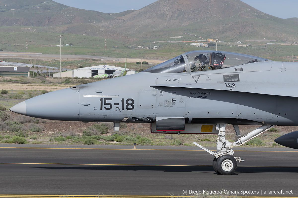 C.15-31 · McDonnell Douglas EF-18A+ Hornet · (LPA / GCLP)