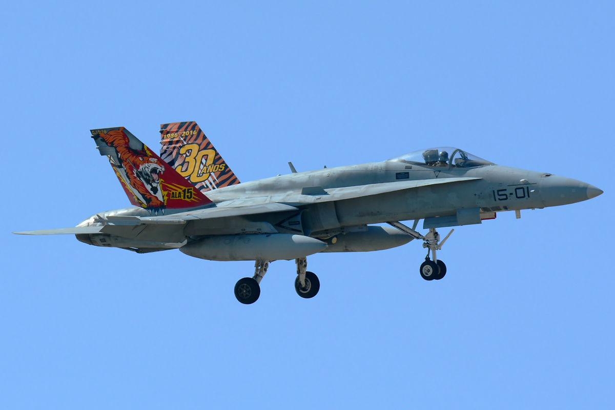 C.15-14 · McDonnell Douglas EF-18A Hornet · (LPA / GCLP)