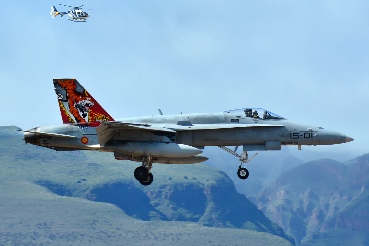 C.15-14 · McDonnell Douglas EF-18A Hornet · (LPA / GCLP)