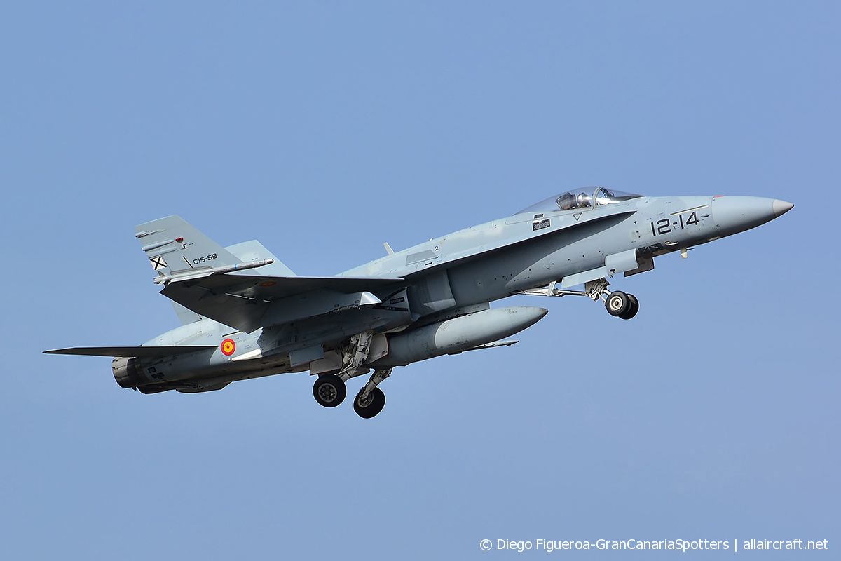 C.15-56 · McDonnell Douglas EF-18M Hornet · (LPA / GCLP)