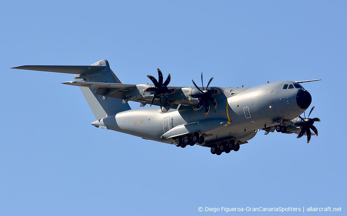 TK.23-03 · Airbus A400M-180 · (LPA / GCLP)