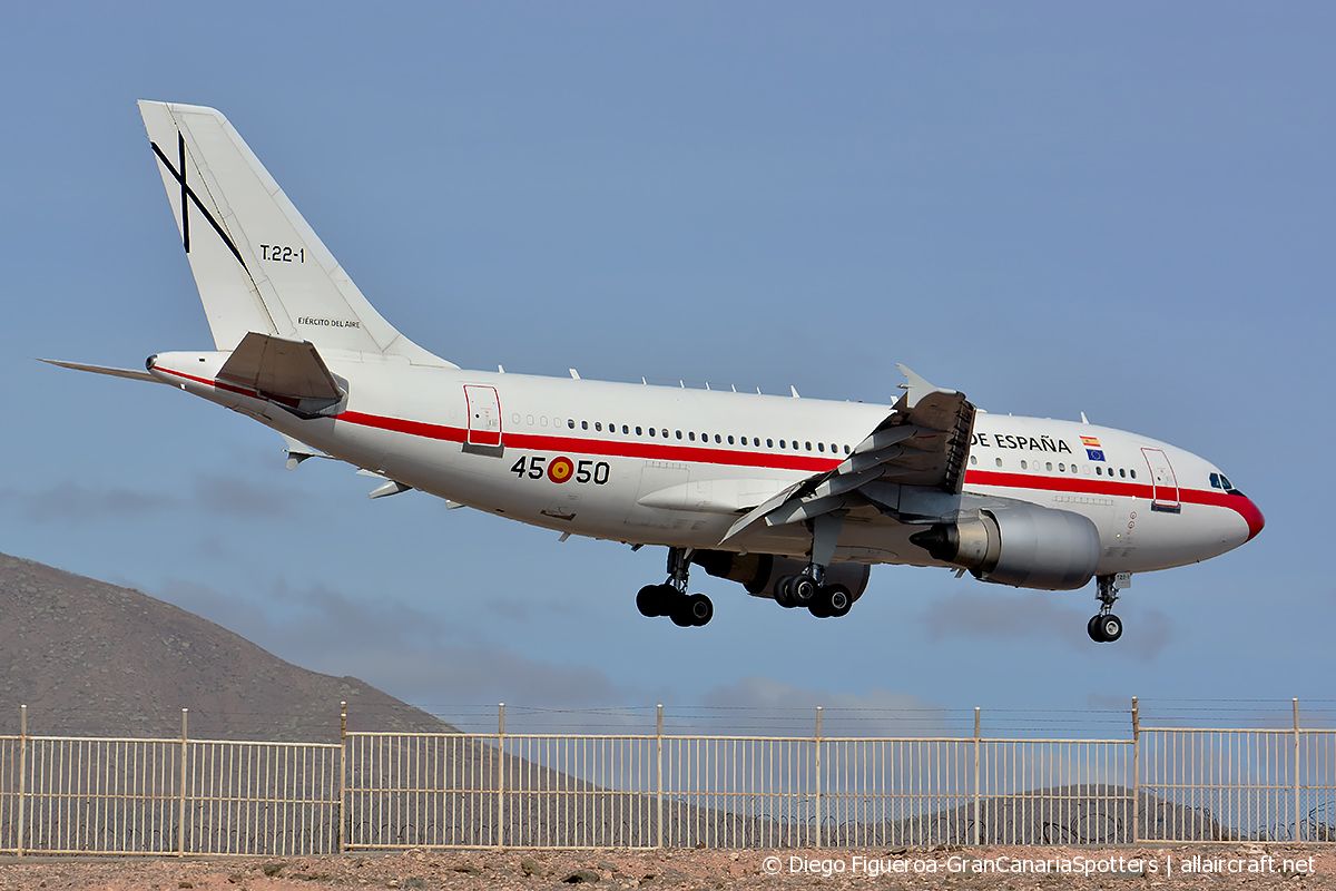 T.22-1 / 45-50 · Airbus A310-304 · (LPA / GCLP)
