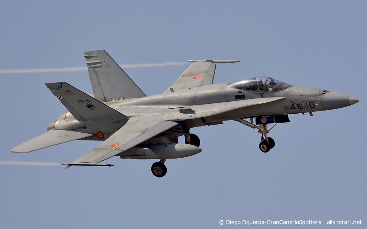 C.15-90 / 46-18 · McDonnell Douglas F/A-18A Hornet · (LPA / GCLP)