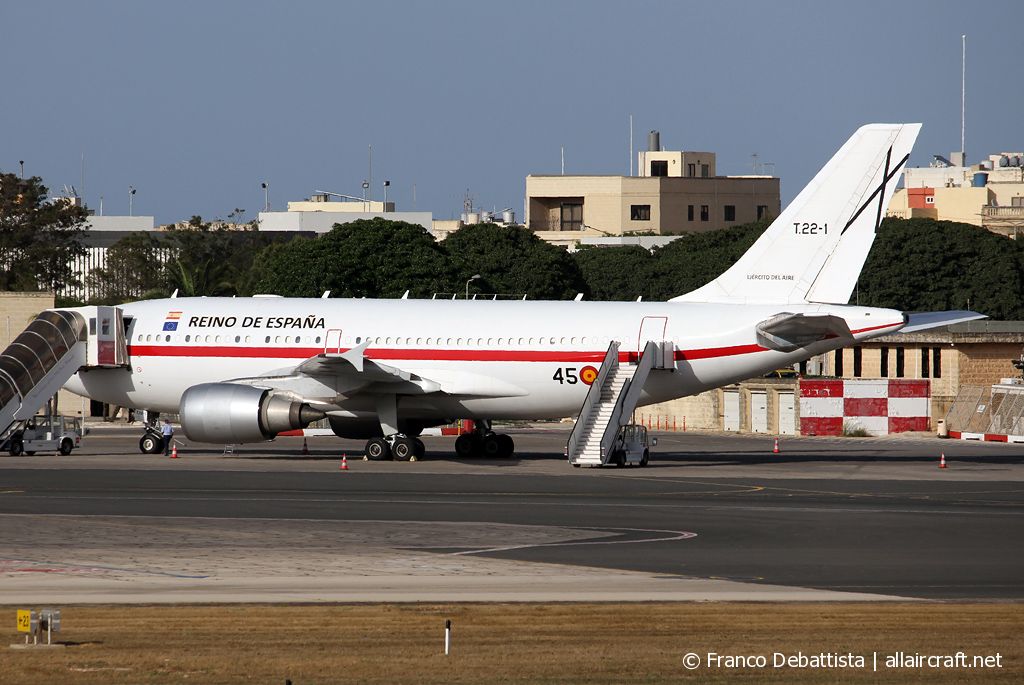 T.22-1 · Airbus A310-304 · (MLA / LMML)