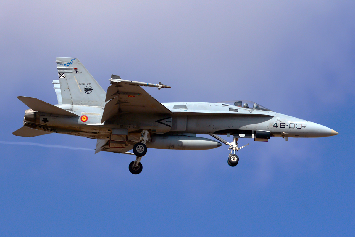 C.15-75 / 46-03 · McDonnell Douglas A/F-18A Hornet · (LPA / GCLP)