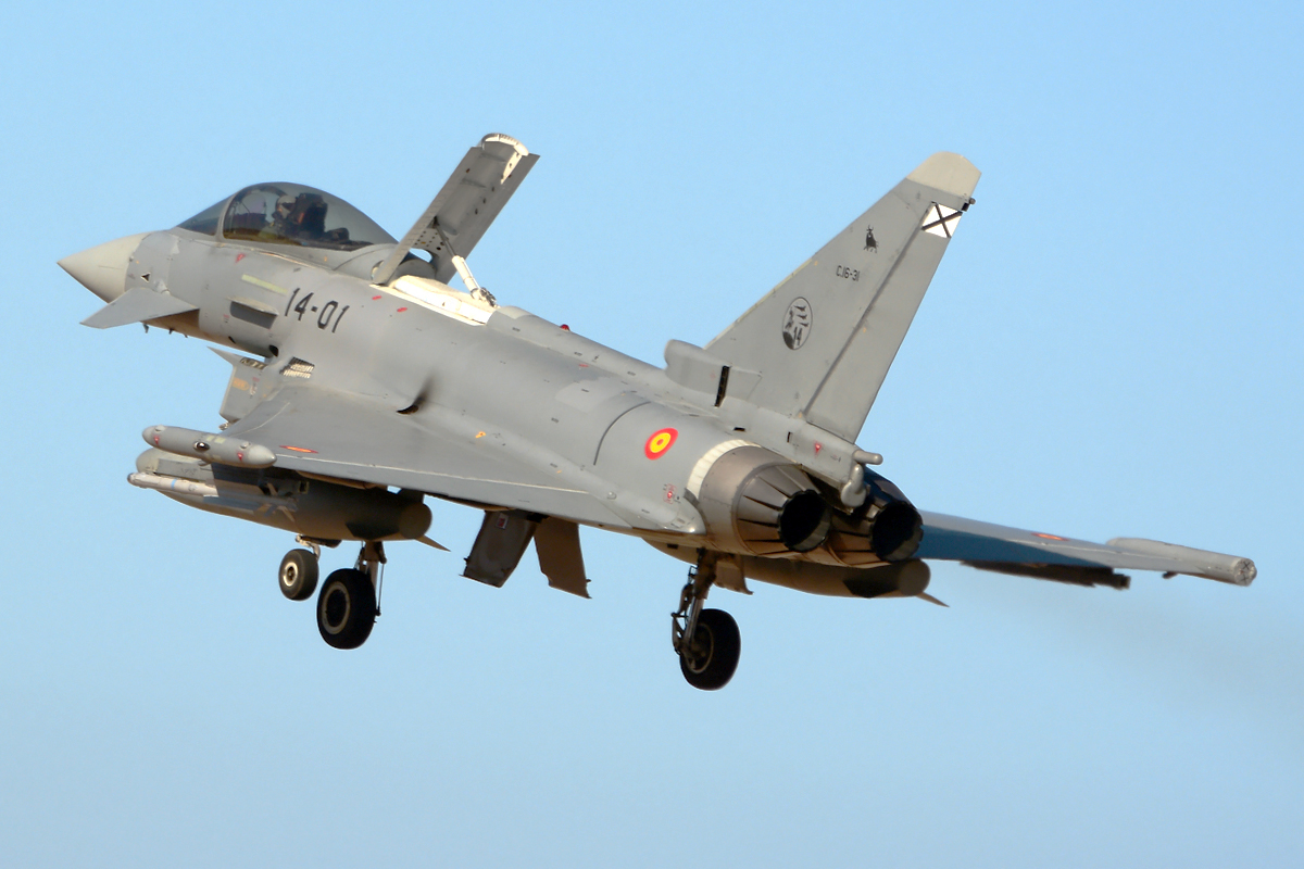 C.16-31 · Eurofighter EF-2000 Typhoon S · (LPA / GCLP)