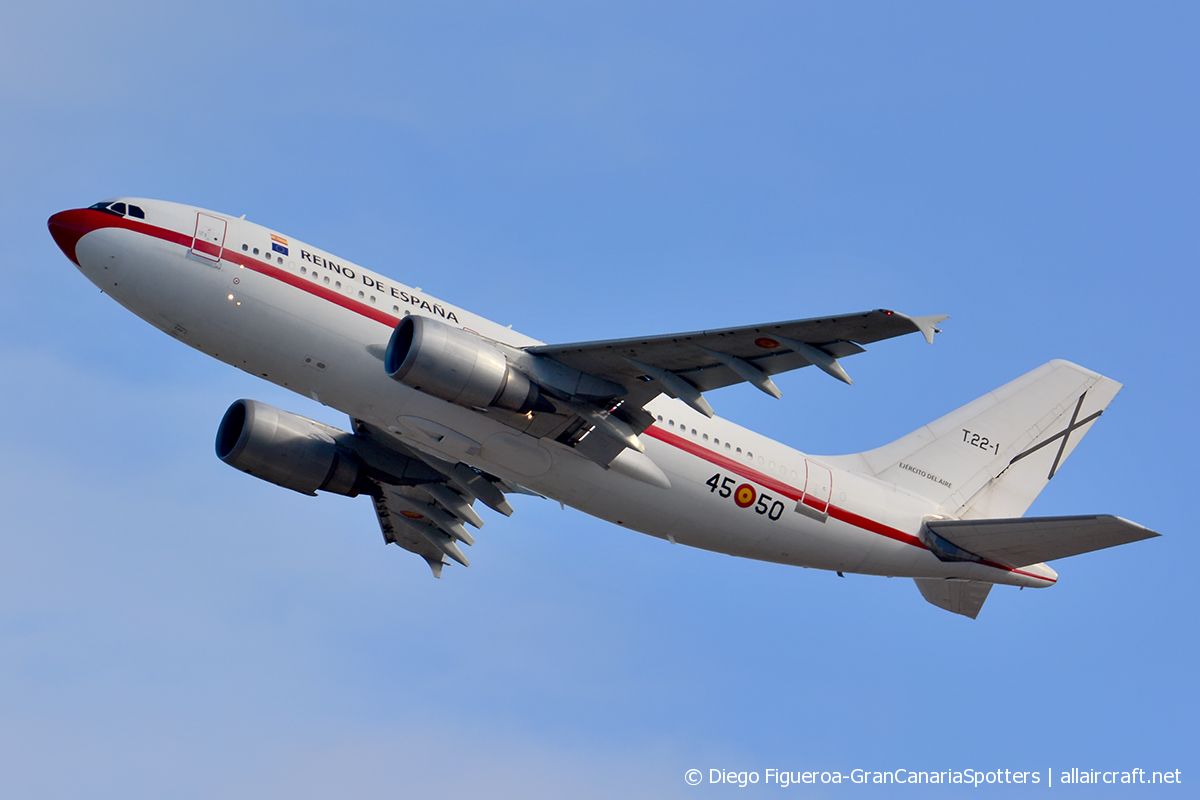 T.22-1 / 45-50 · Airbus A310-304 · (LPA / GCLP)