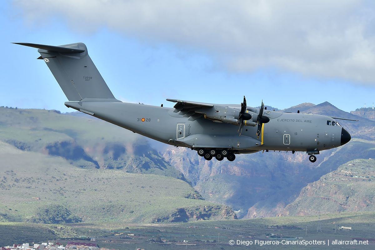 T.23-08 · Airbus A400M-180 · (LPA / GCLP)