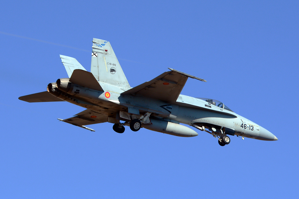 C.15-85 · McDonnell Douglas EF-18A Hornet · (LPA / GCLP)
