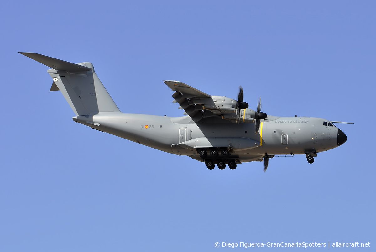 TK.23-03 · Airbus A400M-180 · (LPA / GCLP)