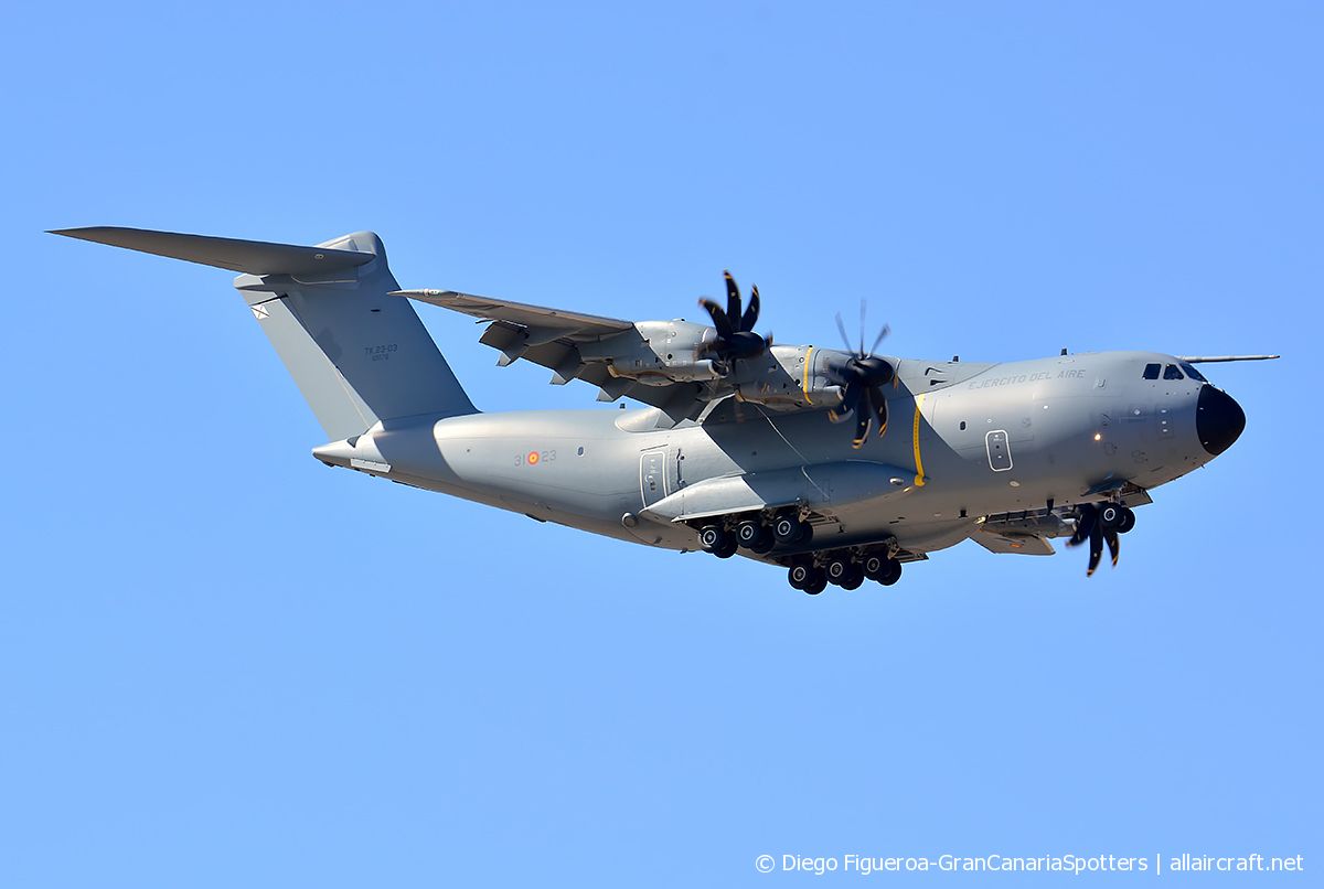 TK.23-03 · Airbus A400M-180 · (LPA / GCLP)
