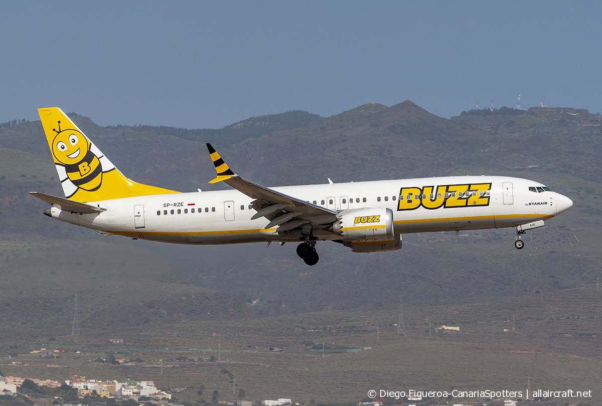 SP-RZE · Boeing 737-8200 MAX · (LPA / GCLP)