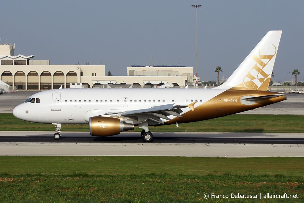 VP-CKH · Airbus A318-112(CJ) Elite · (MLA / LMML)
