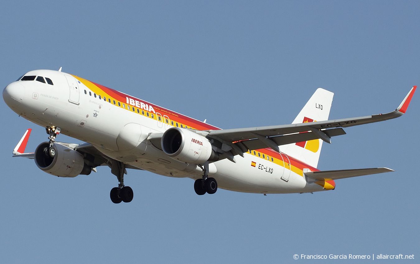 EC-LXQ · Airbus A320-216(WL) · (LPA / GCLP)