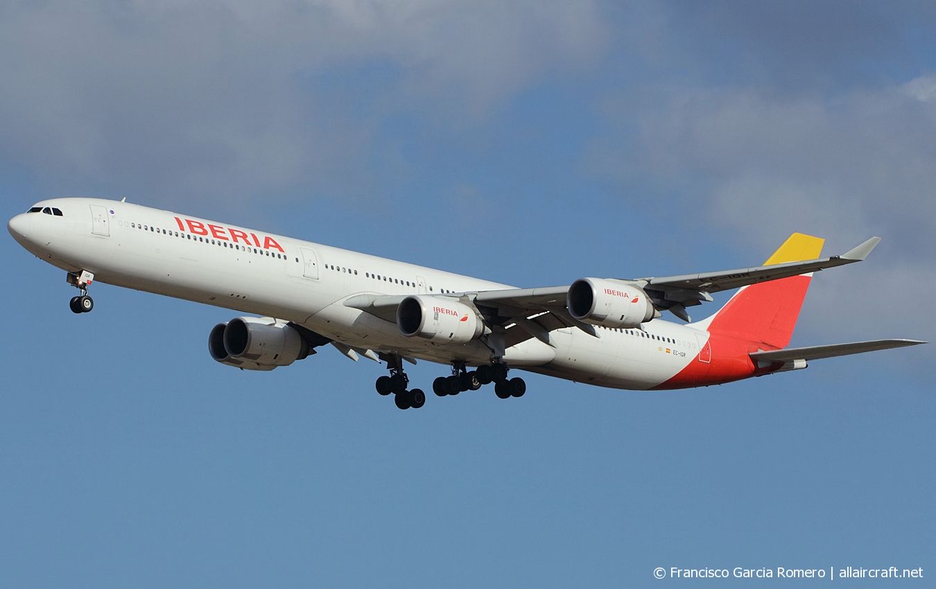 EC-IQR · Airbus A340-642 · (LPA / GCLP)